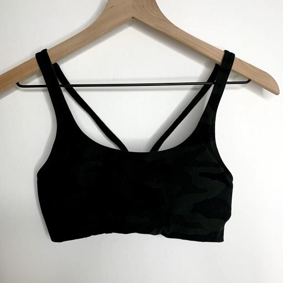 Vuori Yosemite Sports Bra Camo Green Womens Small - Picture 1 of 7
